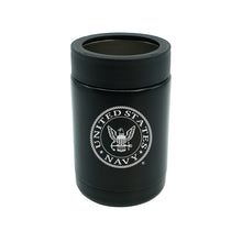 Navy Can Bottle Cooler Insulated Double Vacuum Gift for US Navy Sailors Keeps beer cold