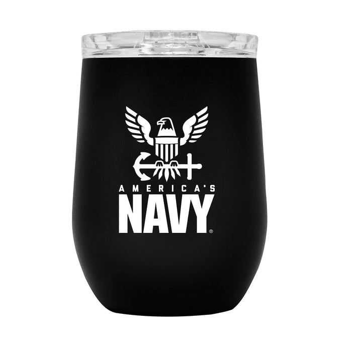 Navy - Stemless Wine Tumbler