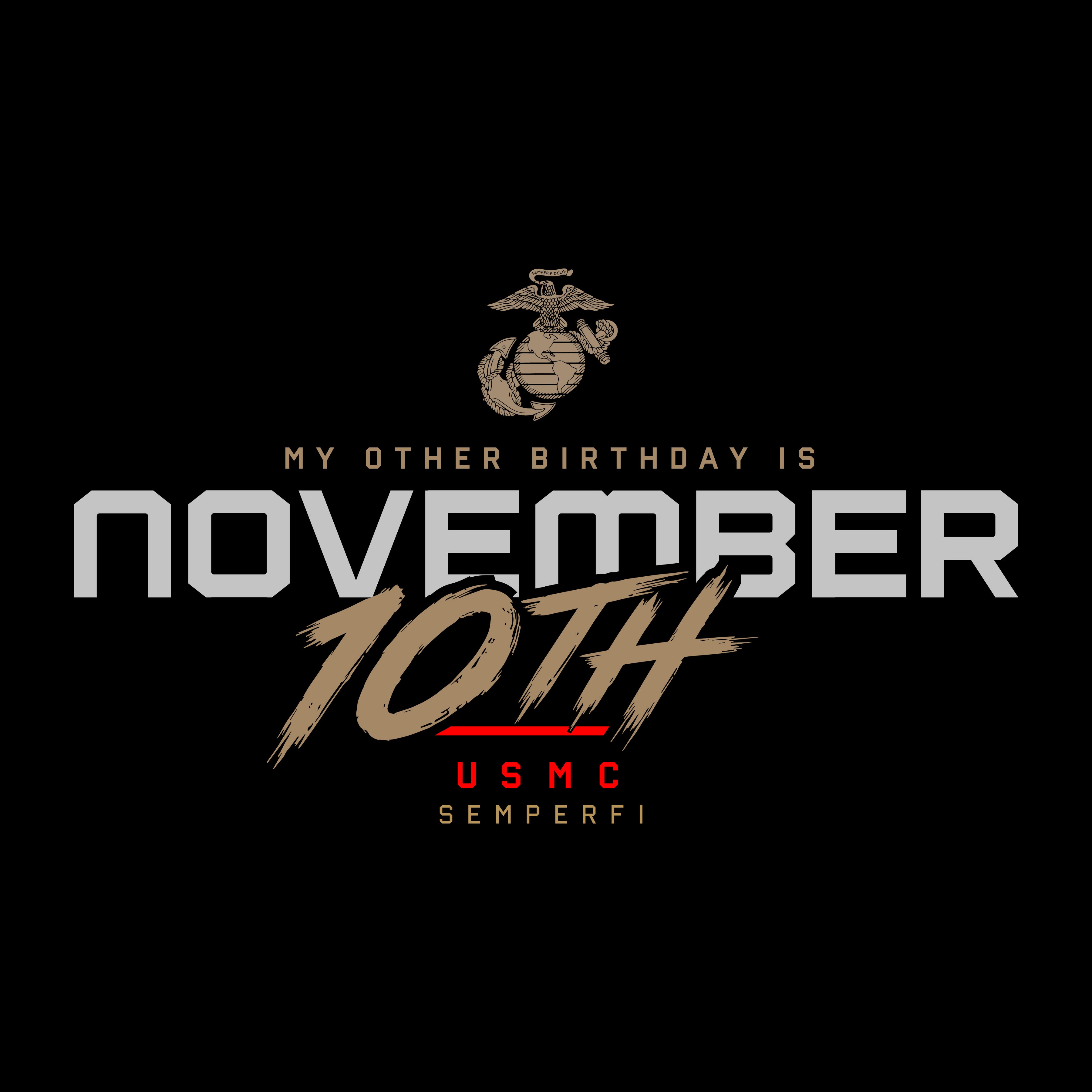 Marine Corps Birthday graphic