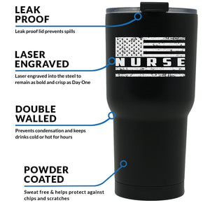 Nurse First Responder Tumbler, Nurse Tumbler, First responder tumbler, Nurse First Responder