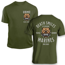 death smiles marines smile back usmc gift marine corp gift ideas