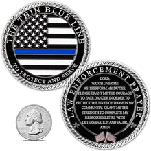 Police Officer - First Responder Prayer Coin