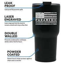 Paramedic First Responder Tumbler, Paramedic Tumbler, First responder tumbler