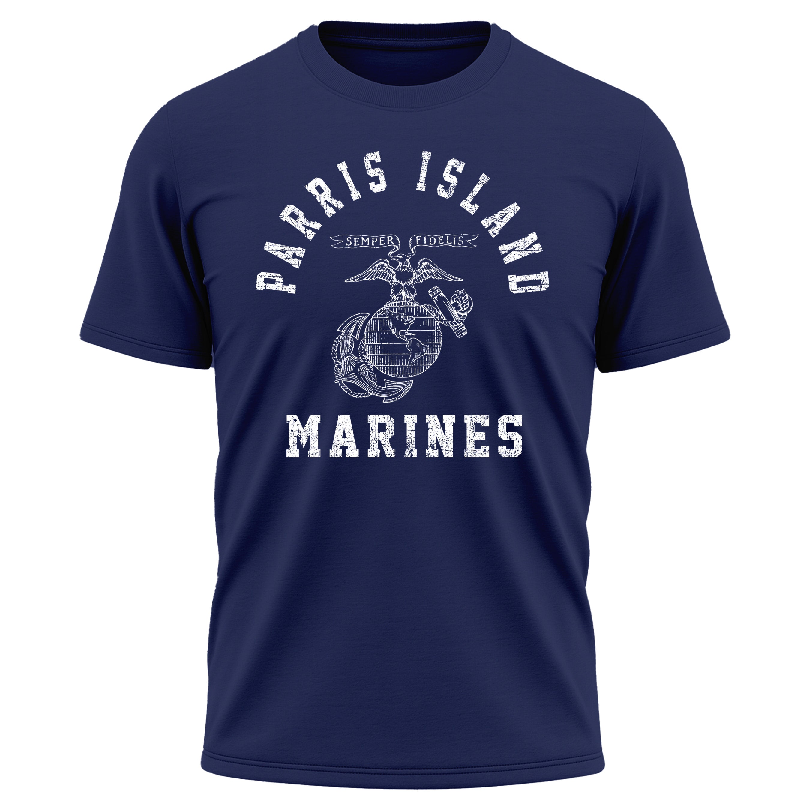 USMC Old School Parris Island Training Performance T-shirt