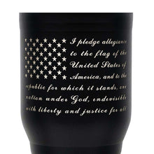 Pledge of Allegiance American Flag Yeti