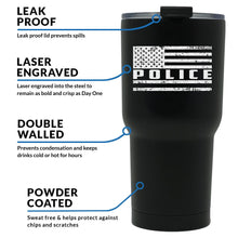 Police First Responder Tumbler, Police Tumbler, First responder tumbler