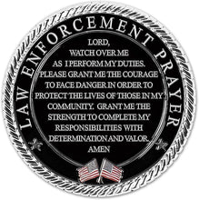 Police Officer - First Responder Prayer Coin