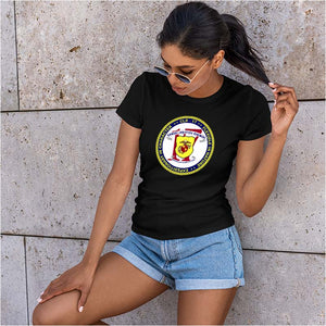 CLR-17 Unit Logo Black Short Sleeve Women's T-Shirt