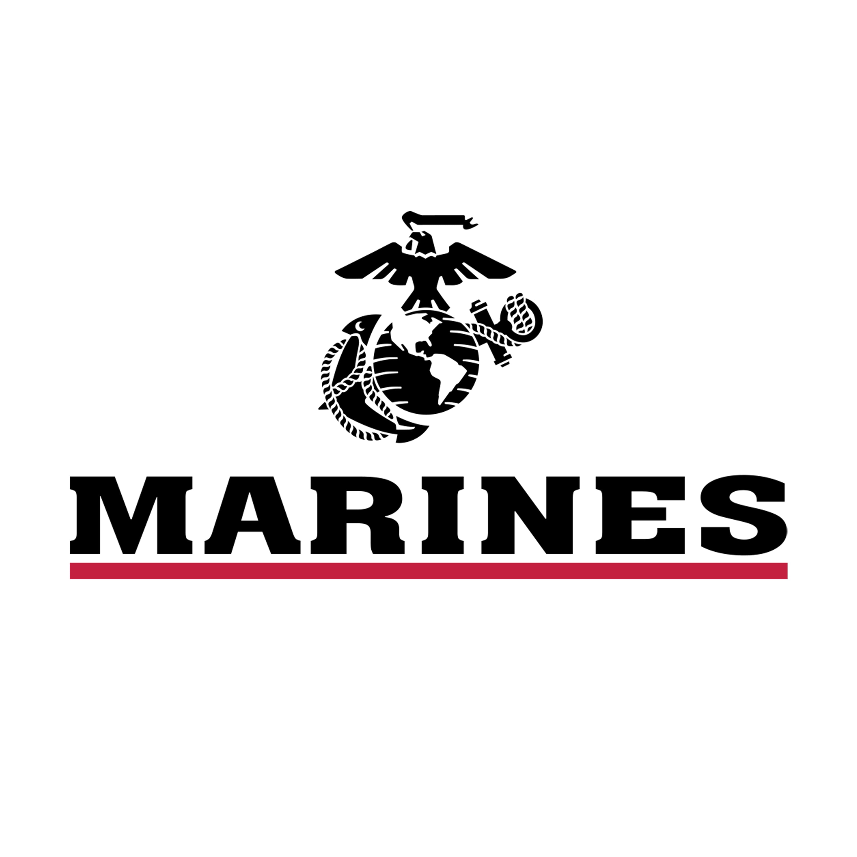 Marines Red Line EGA T-shirt