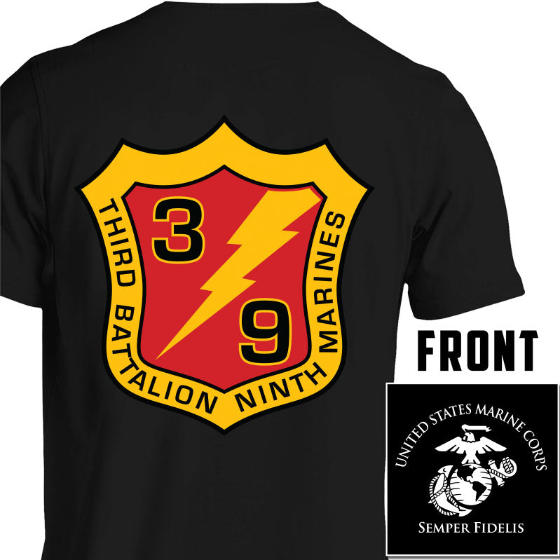 3rd Bn 9th Marines Unit T-Shirt