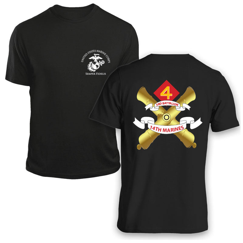 3rd Bn 14th Marines Unit T-Shirt