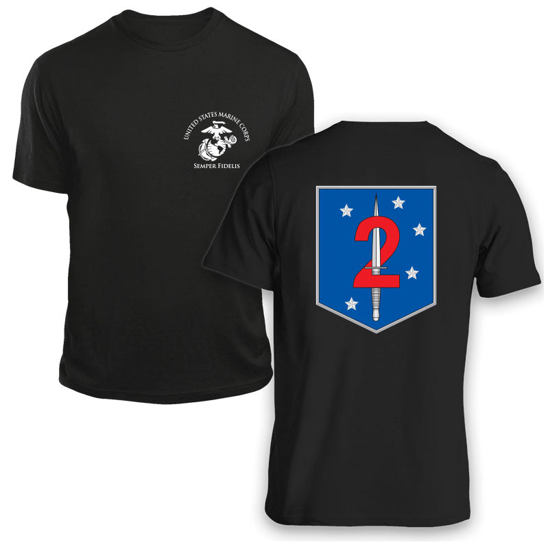 2nd Marine Raider Bn USMC Unit T-Shirt