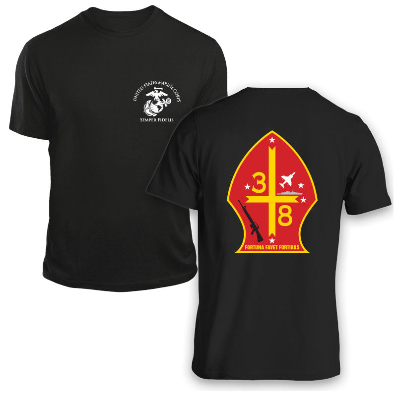 3rd Bn 8th Marines Unit T-Shirt