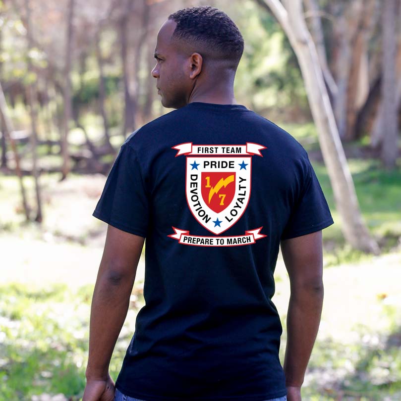 1st Bn 7th Marines Suicide Charlie Marines Unit T-Shirt