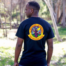 1st Bn 9th Marines USMC Unit T-Shirt, 1st Bn 9th Marines logo, USMC gift ideas for men, Marine Corp gifts men or women