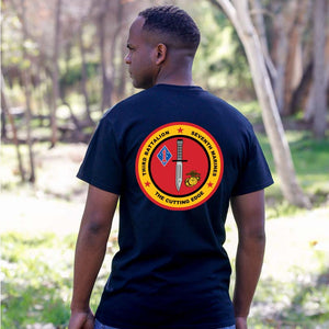 3rd Bn 7th Marines USMC Unit T-Shirt, 3rd Bn 7th Marines logo, USMC gift ideas for men, Marine Corp gifts men or women 3rd Bn 7th Marines