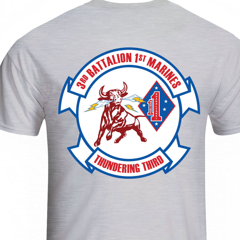 3rd Bn 1st Marines Unit T-Shirt