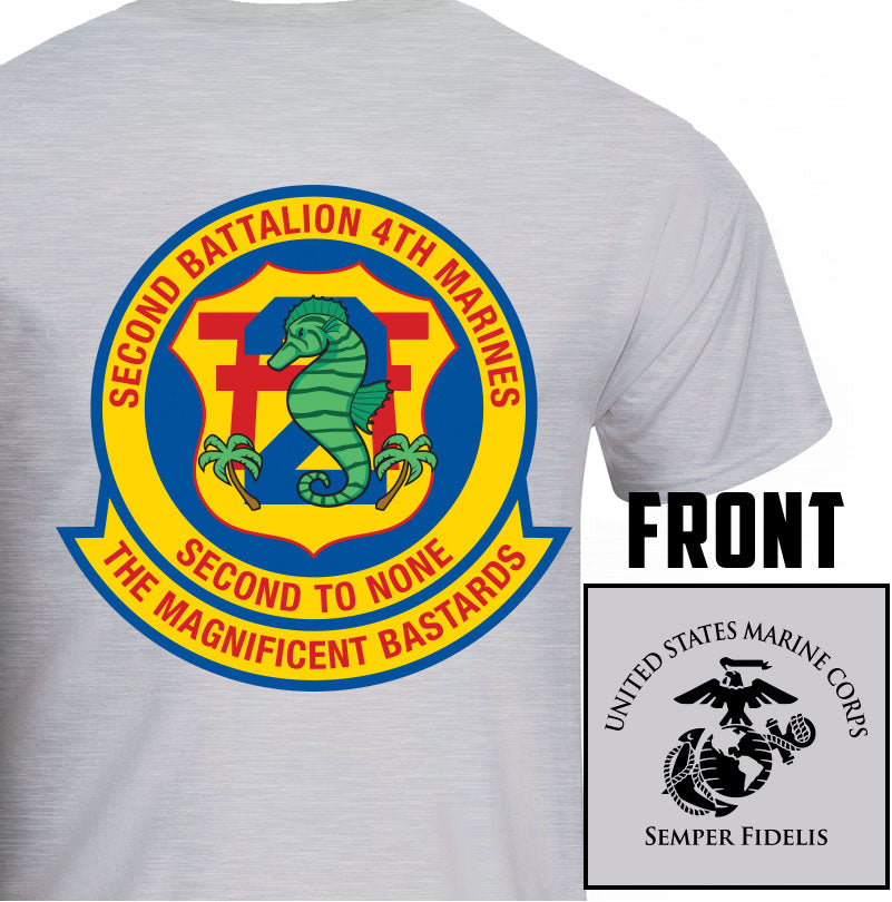 2nd Bn 4th Marines Unit T-Shirt
