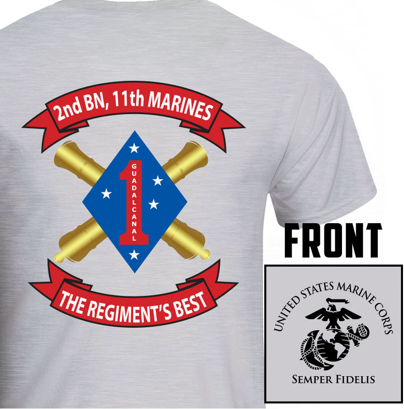 2nd Bn 11th Marines Unit T-Shirt