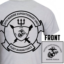 26th MEU Marines USMC Unit T-Shirt