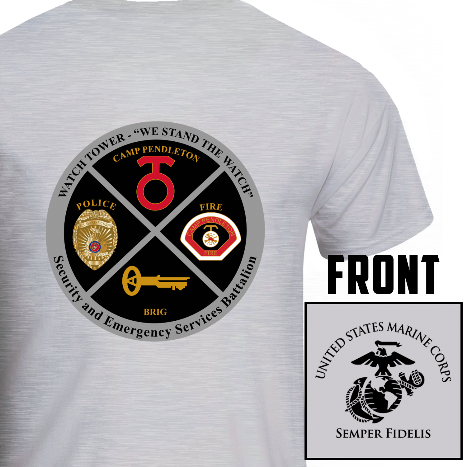 MSG DET Georgetown Guyana Unit T-Shirt
