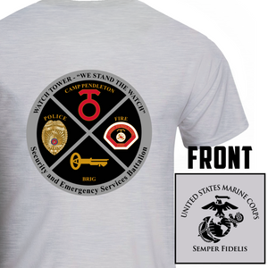 SES Bn USMC Unit T-Shirt-