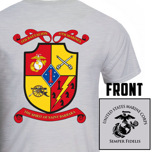 5th Bn 11th Marines USMC Unit T-Shirt, 5/11 USMC Unit Logo, USMC gift ideas for men, Marine Corp gifts men or women Fifth Battalion Eleventh Marines