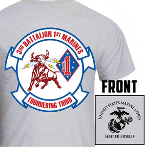 3/1 unit t-shirt, 3rd battalion 1st Marines unit t-shirt, 3rd battalion 1st marines, Custom unit gear, USMC unit t-shirt