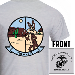 Marine Light Helicopter Attack Squadron 775 USMC Unit T-Shirt, HMLA-775 USMC Unit Logo, USMC gift ideas for men, Marine Corp gifts men or women