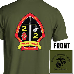 2dBn 2nd Marines USMC Unit T-Shirt, 2ndBn 2nd Marines logo, USMC gift ideas for men, Marine Corp gifts men or women 2nd Bn 2nd Marines, Second Battalion Second Marines