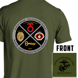 SES Bn USMC Unit T-Shirt-