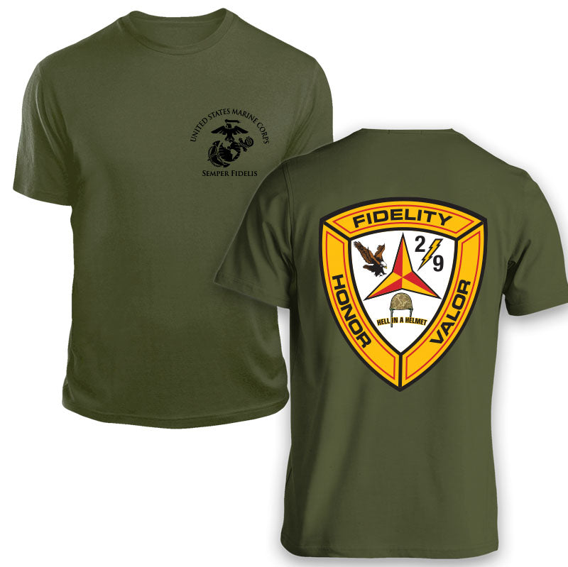 2nd Bn 9th Marines Unit T-Shirt