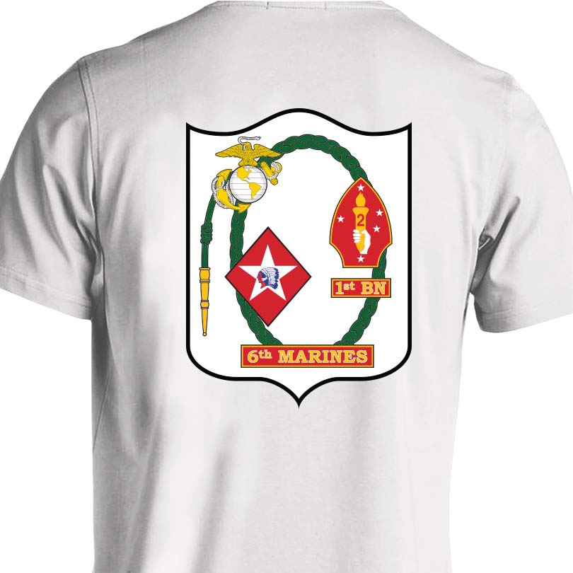 1st Bn 6th Marines Unit t-Shirt