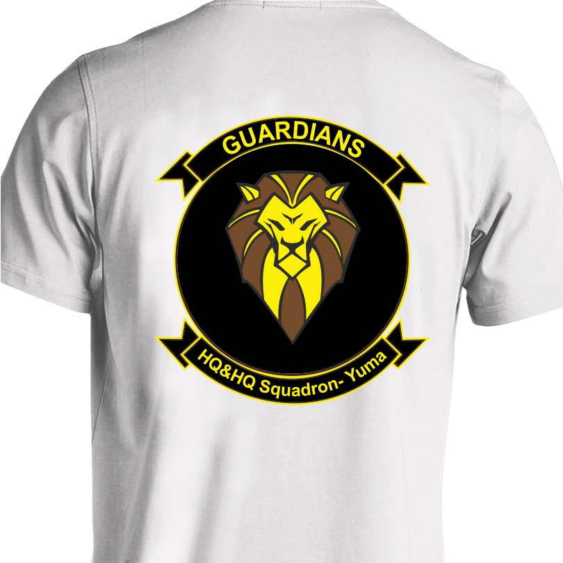 Guardians H&HS Squadron - Yuma USMC Unit T-Shirt