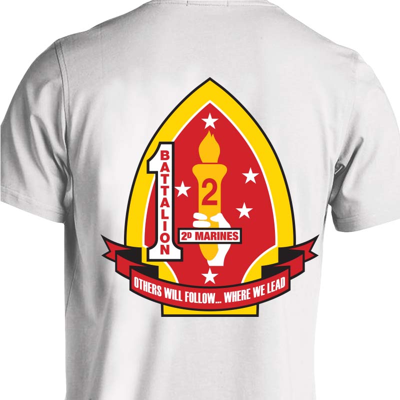 1st Bn 2nd Marines Unit T-Shirt