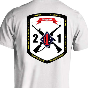 2/1 unit t-shirt, 2d Bn 1st Marines unit t-shirt, 2nd battalion 1st marines unit t-shirt, usmc unit t-shirt