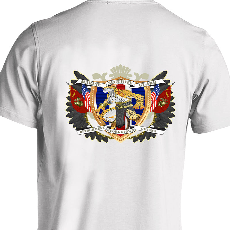MSG DET Georgetown Guyana Unit T-Shirt-MADE IN THE USA