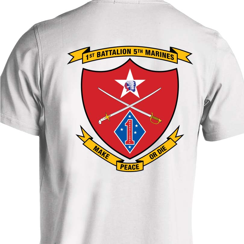 1st Battalion 5th Marines Unit T-Shirt