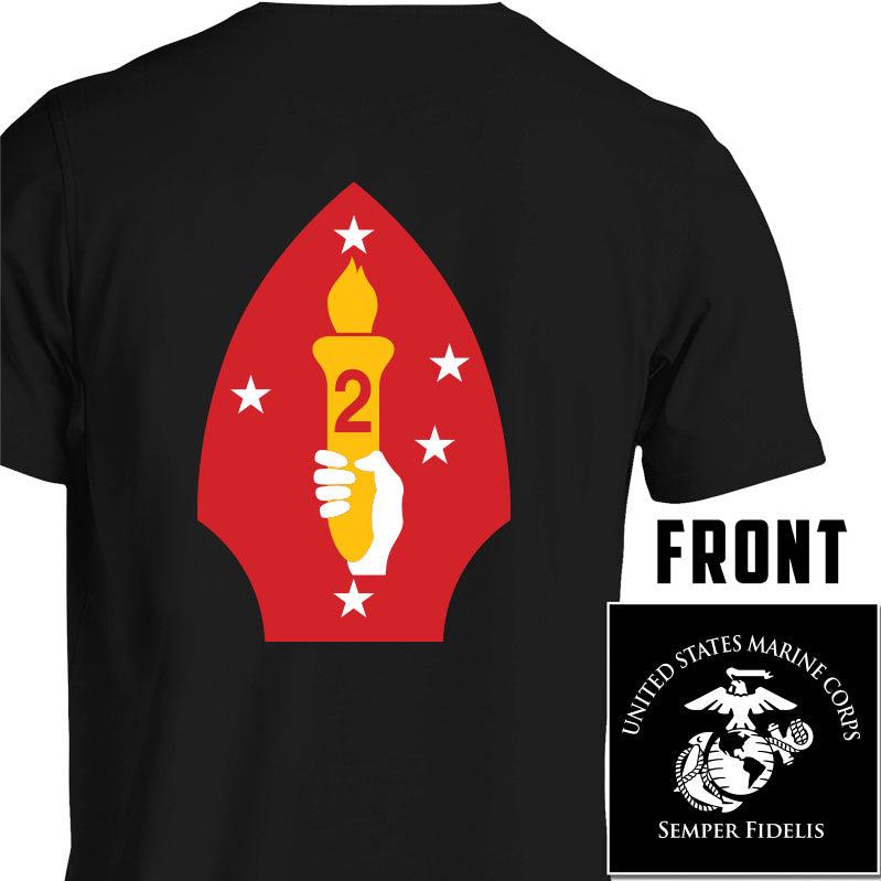 2nd Marine Division Unit T-Shirt