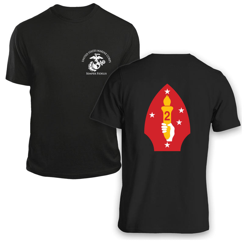 2nd Marine Division Unit T-Shirt