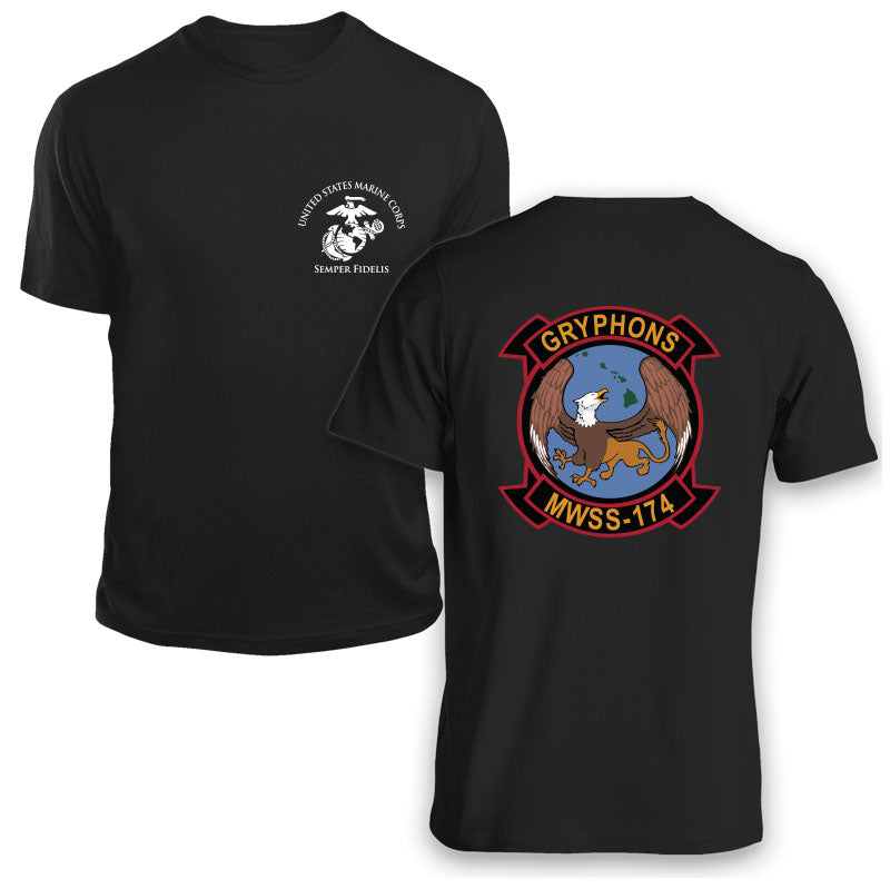 MWSS-174 Marines Unit T-Shirt