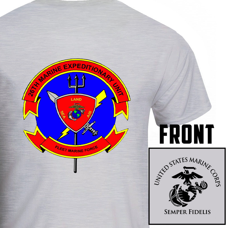 26th Marine Expeditionary Unit (26th MEU) Unit T-Shirt