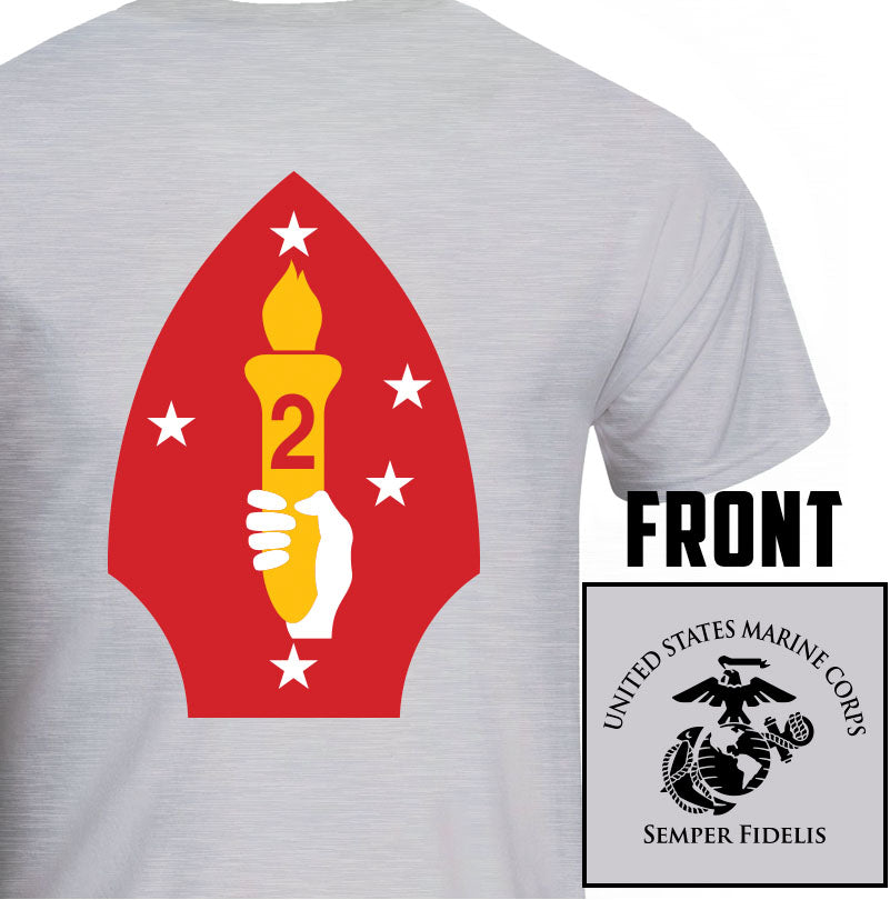 2nd Marine Division Unit T-Shirt