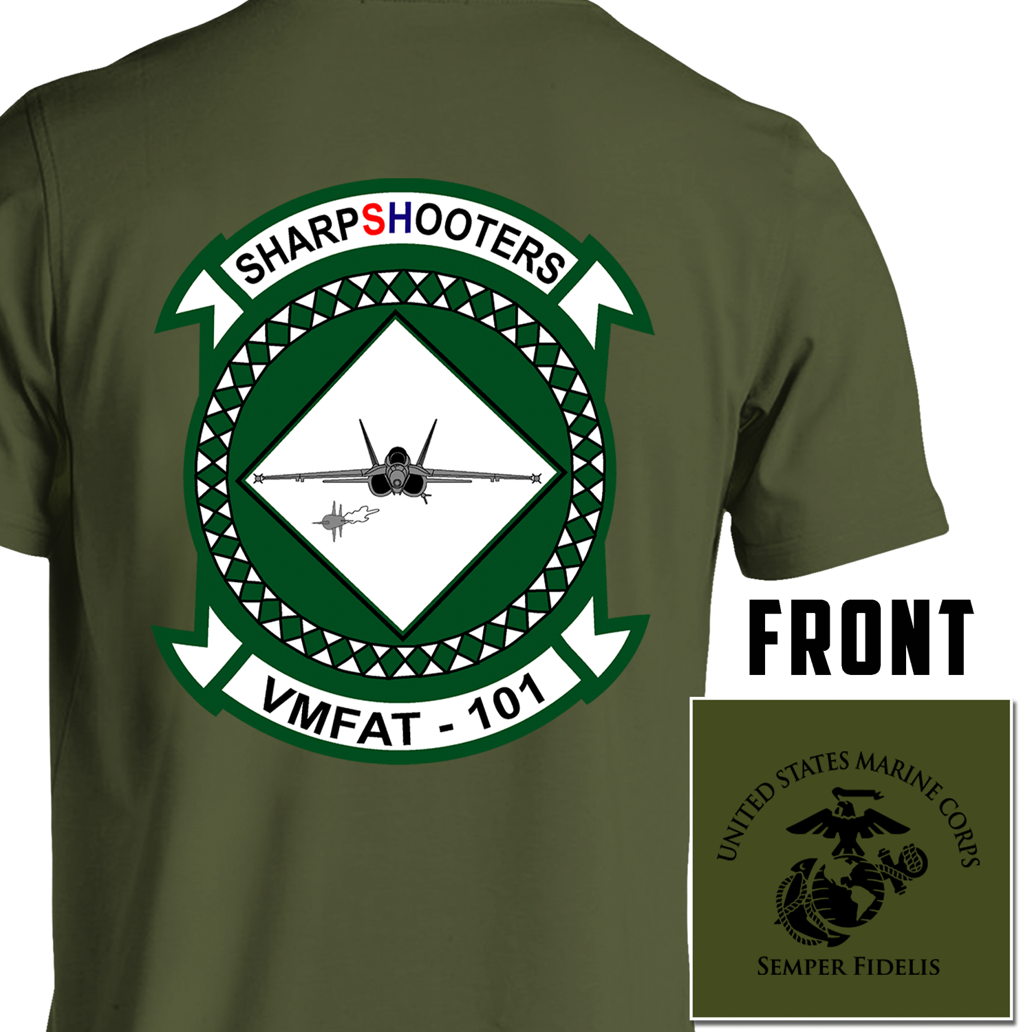 Marine Fighter Attack Training Squadron 101 (VMFAT 101) Unit T-Shirt