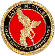 St. Michael - Patron Saint of Law Enforcement - Prayer Coin