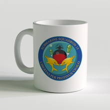 Submarine Squadron 15 Coffee Mug, US Navy Sub Squad 15, Libertas per protinus vigilo