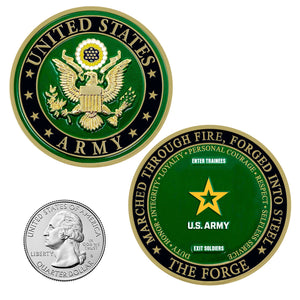 The Forge U.S. Army Challenge Coin