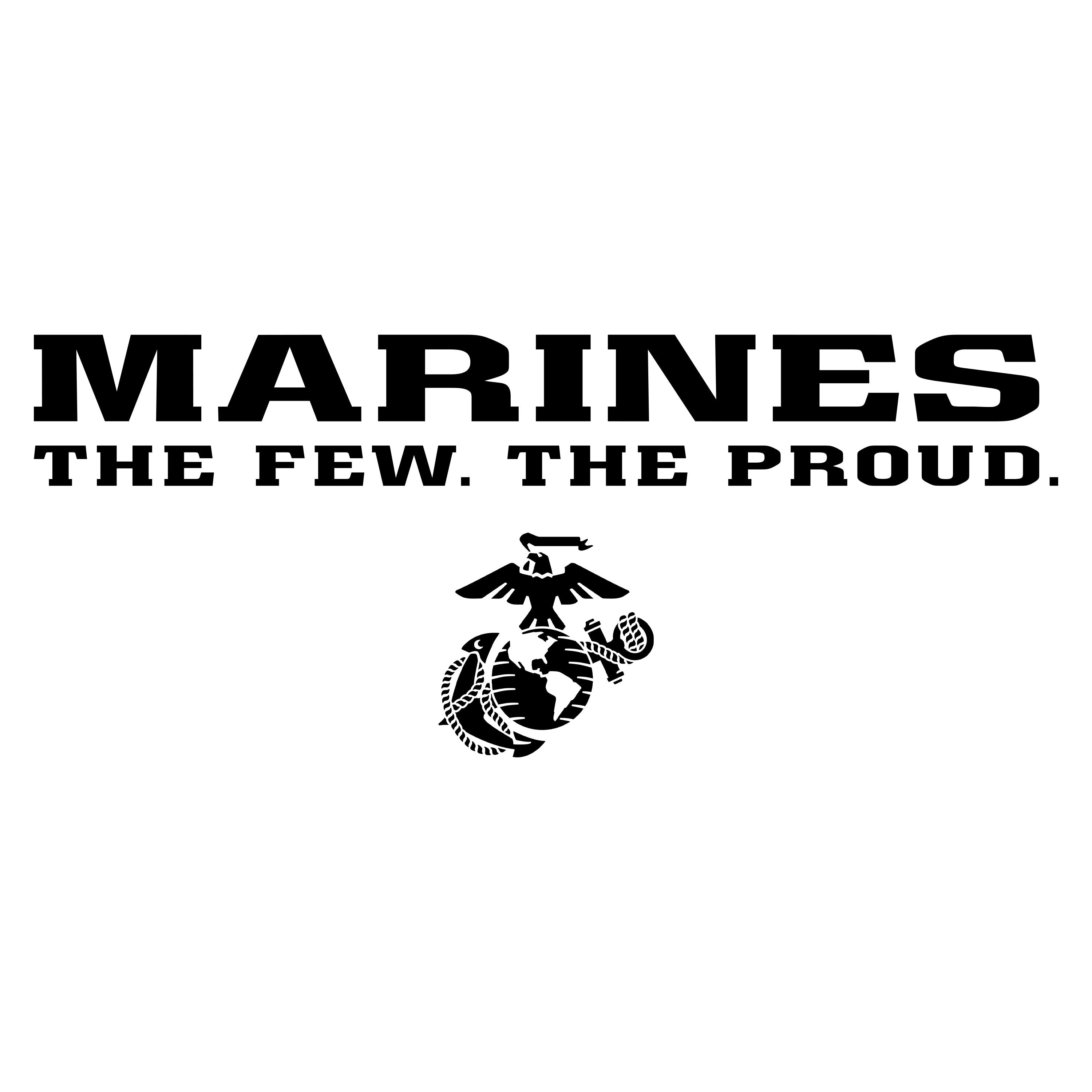Marines “The Few. The Proud.” Tank