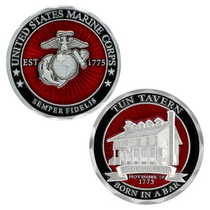 Tun Tavern USMC Challenge Coin