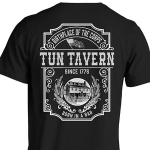 Tun Tavern, Born in a bar, USMC tun tavern t-shirt